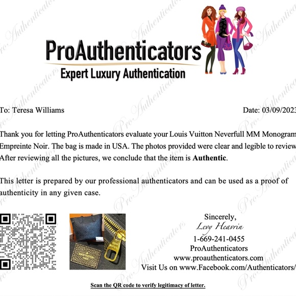 LOUIS VUITTON Empreinte Monogram Giant Neverfull MM Black Noir - Picture 14 of 14